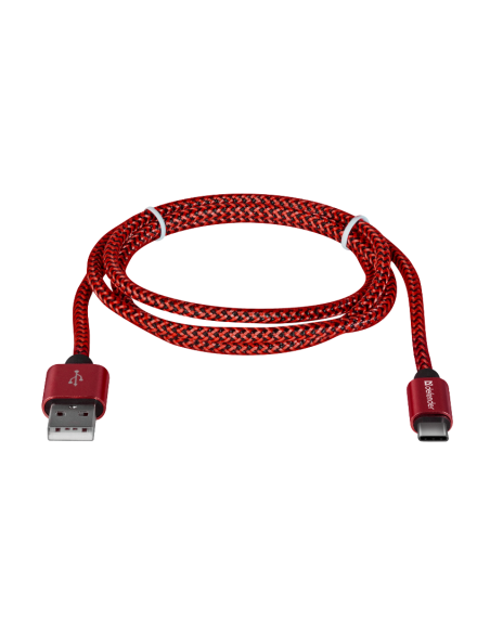 1,00 mt USB - USB-C, ROSSO