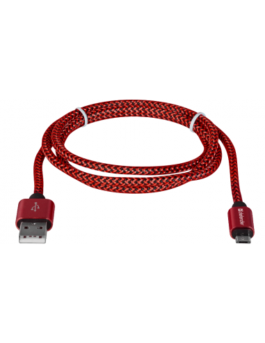 1,00 mt USB - MicroUSB, ROSSO