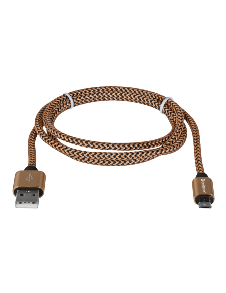 1,00 mt USB - MicroUSB, ORO