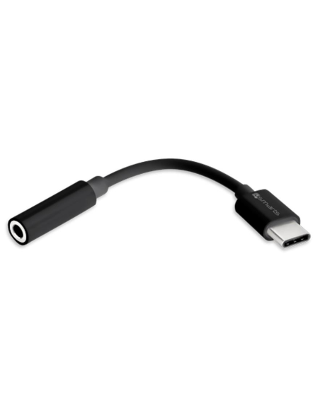 Adattatore USB Type-C to 3.5mm Audio Jack Nero