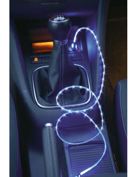 1,00 mt Cavo USB/Lightning con illuminazione-LED Blue Apple