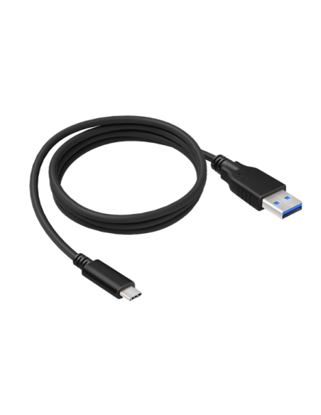 1,00 mt Cavo USB-A/Type-C nero