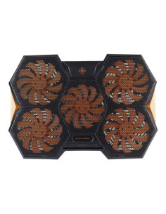 5 Ventole Laptop Cooler fino a 17,3" LED supporto di raffreddamento Portatili 2