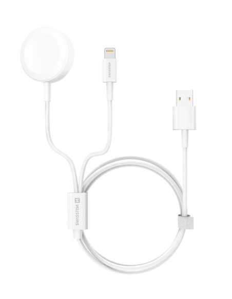 Wireless Charger for iWatch and cable for iPhone